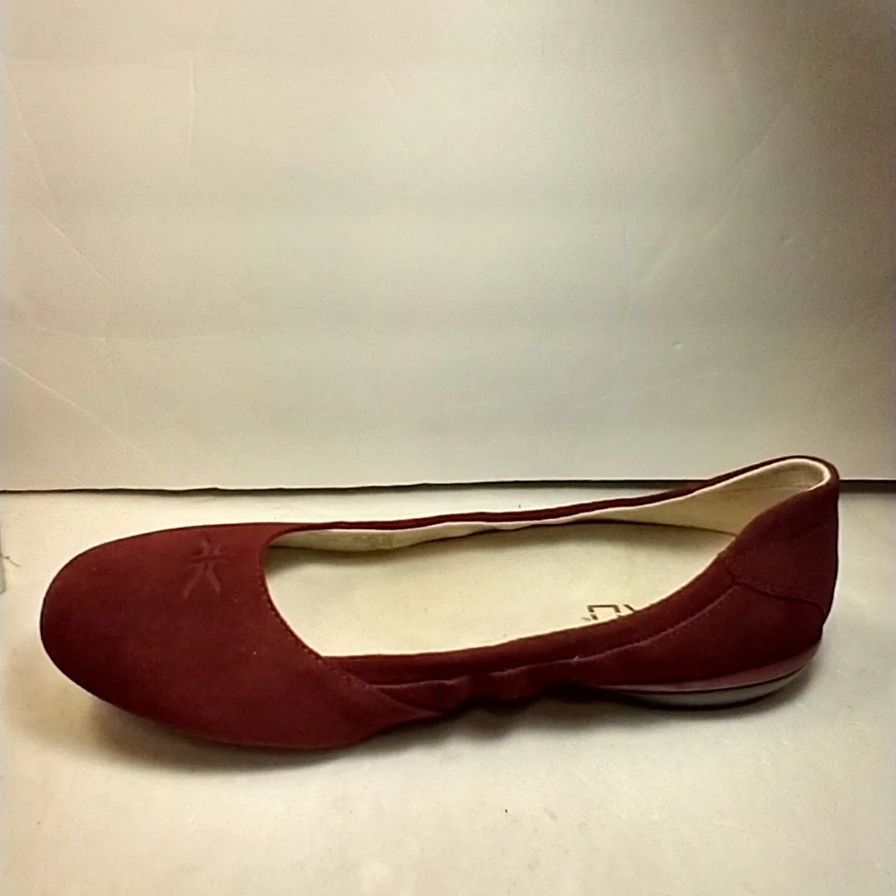 Kuru Vienna Suede Leather Slip-On Cushioned Ballet Flats Women's sz 11.